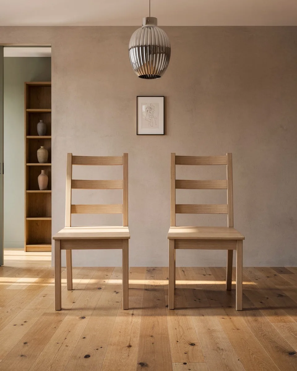 Sänz Dining Chair, Wood, Set of 2