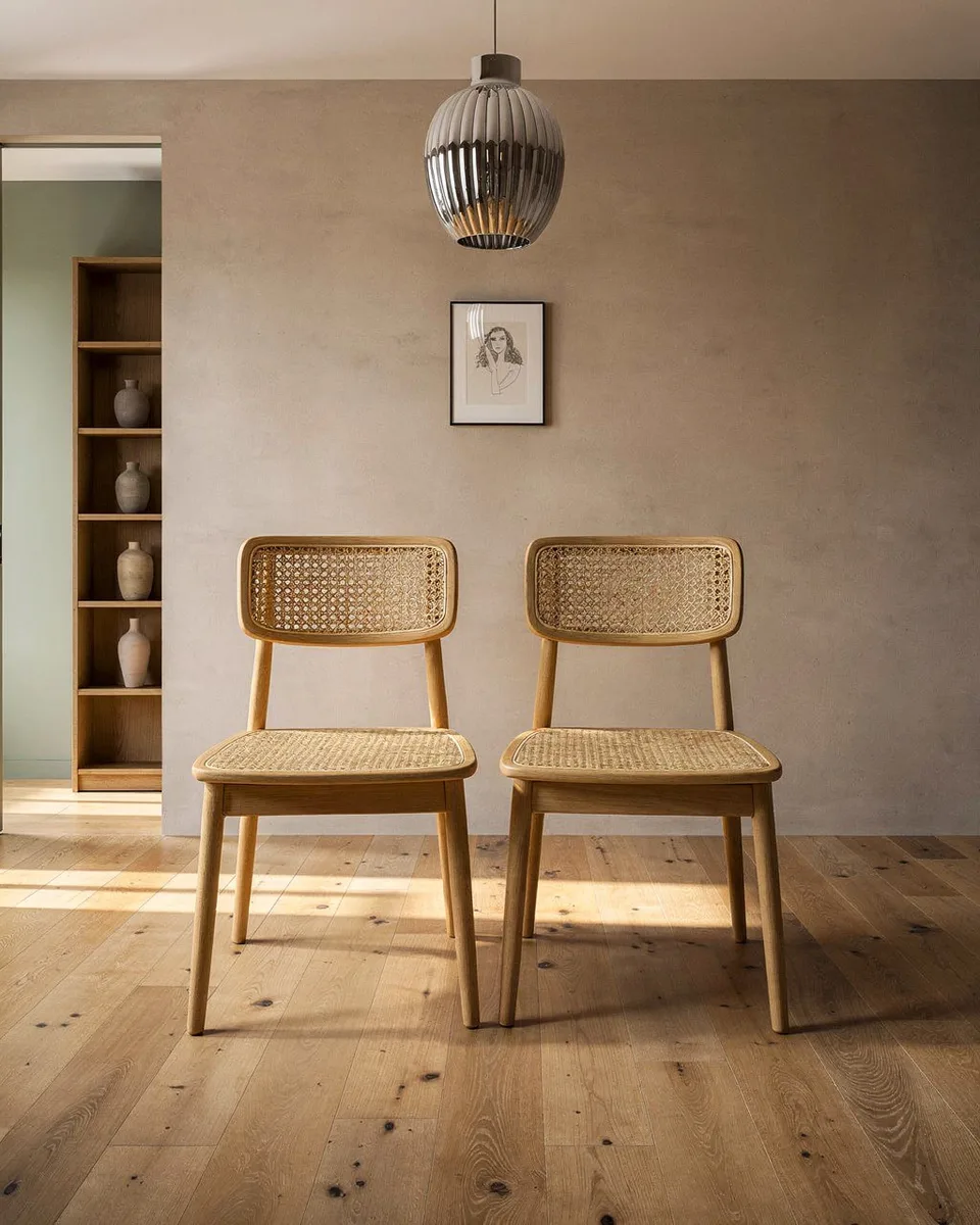 Sæss Dining Chair, Wood, Set of 2